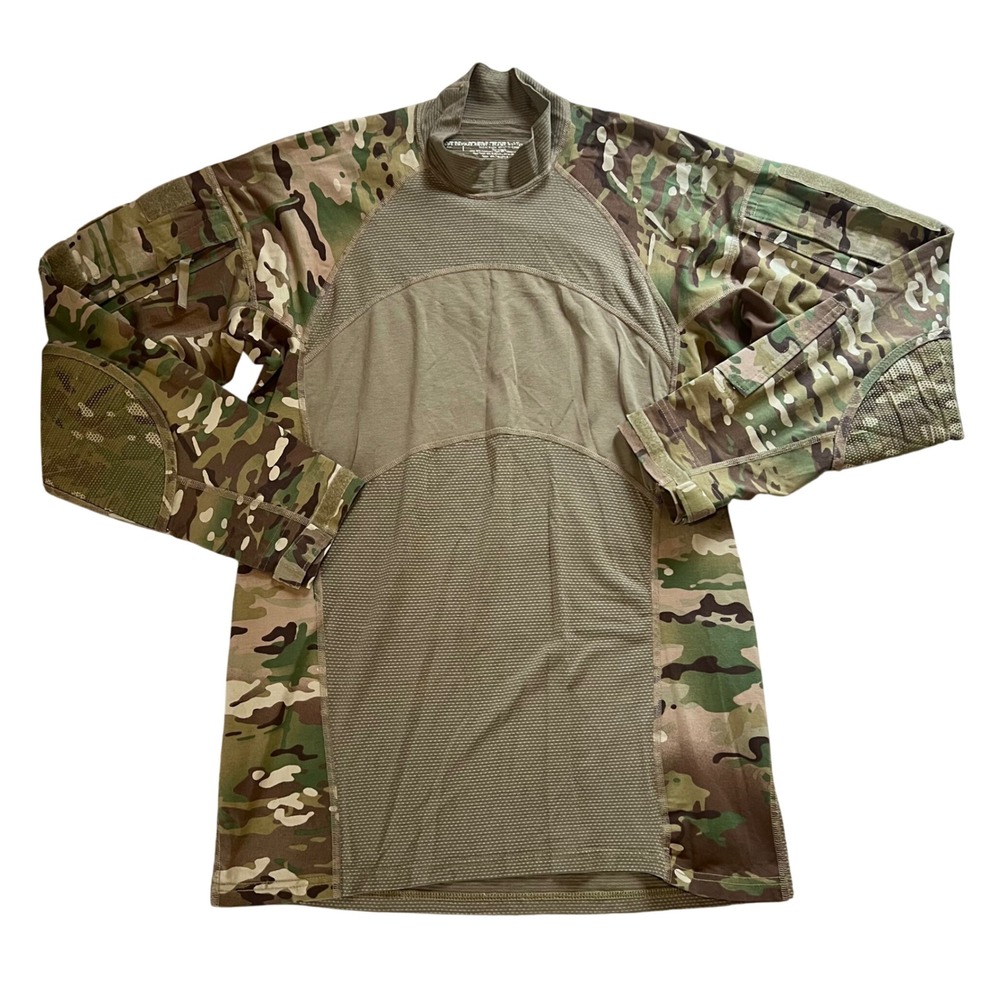 US Army Combat Shirt‎ Tactical Flame Resistant MultiCam ACS Military Top Mens L
